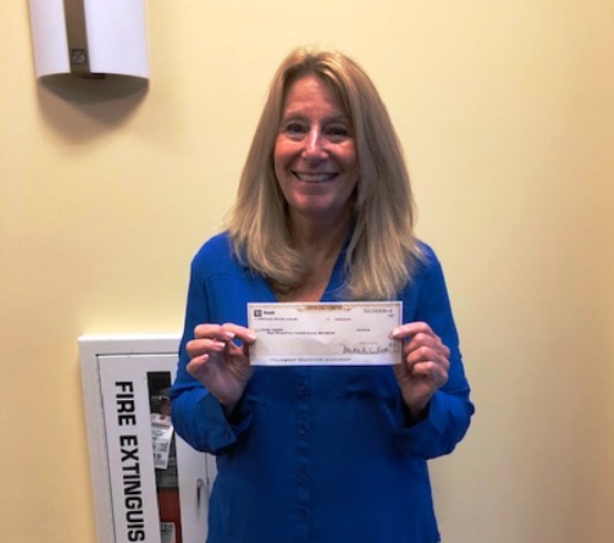 Congratulations to 50/50 Raffle Winner!